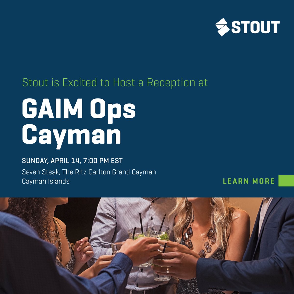 Register now for GAIM Ops Cayman and join Stout's exclusive reception with Managing Directors Harris Antoniades, Joel Cohen, Chris Franzek, and Boris Vaysburd. Learn more: bit.ly/3SXQhvV