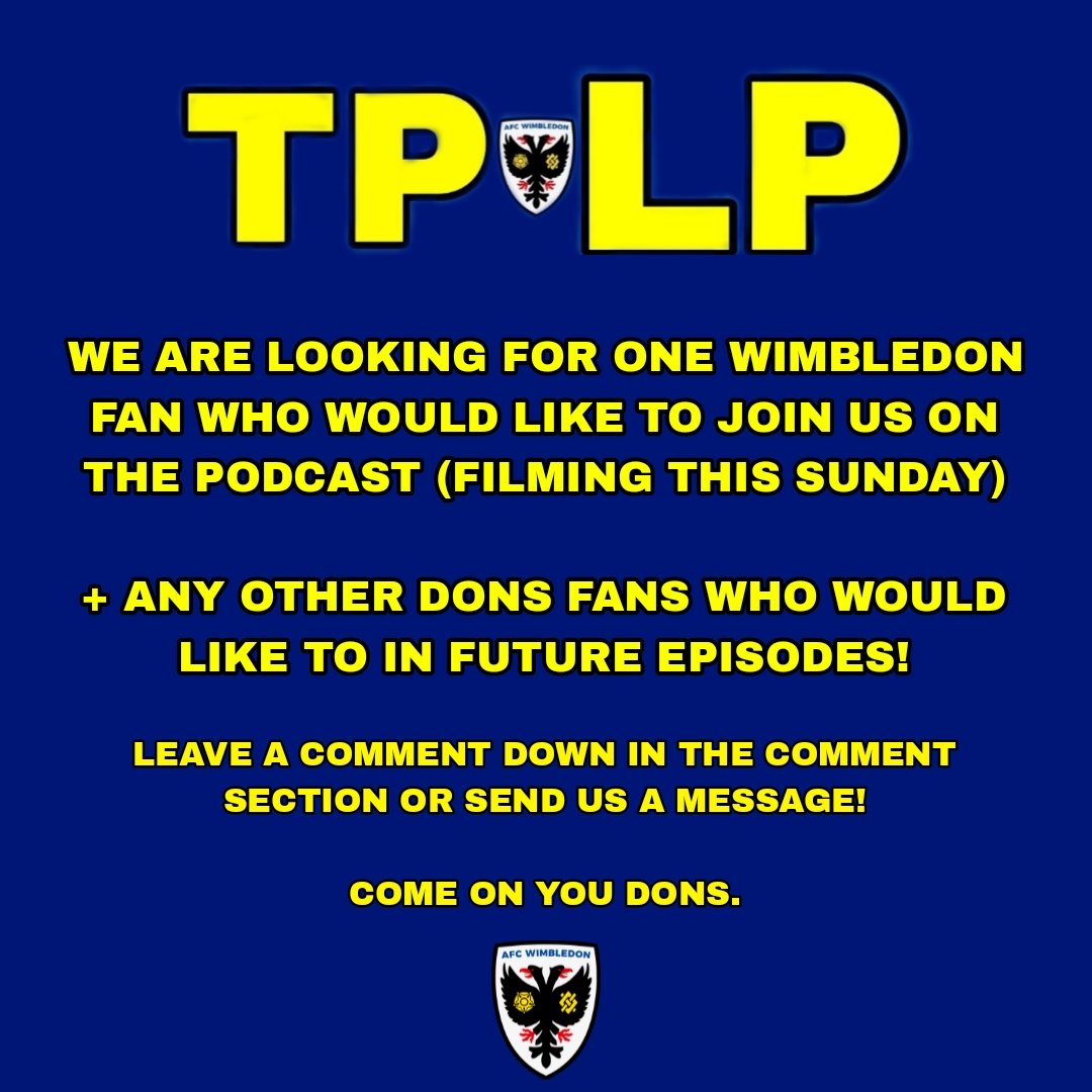 The Plough Lane Podcast tweet media