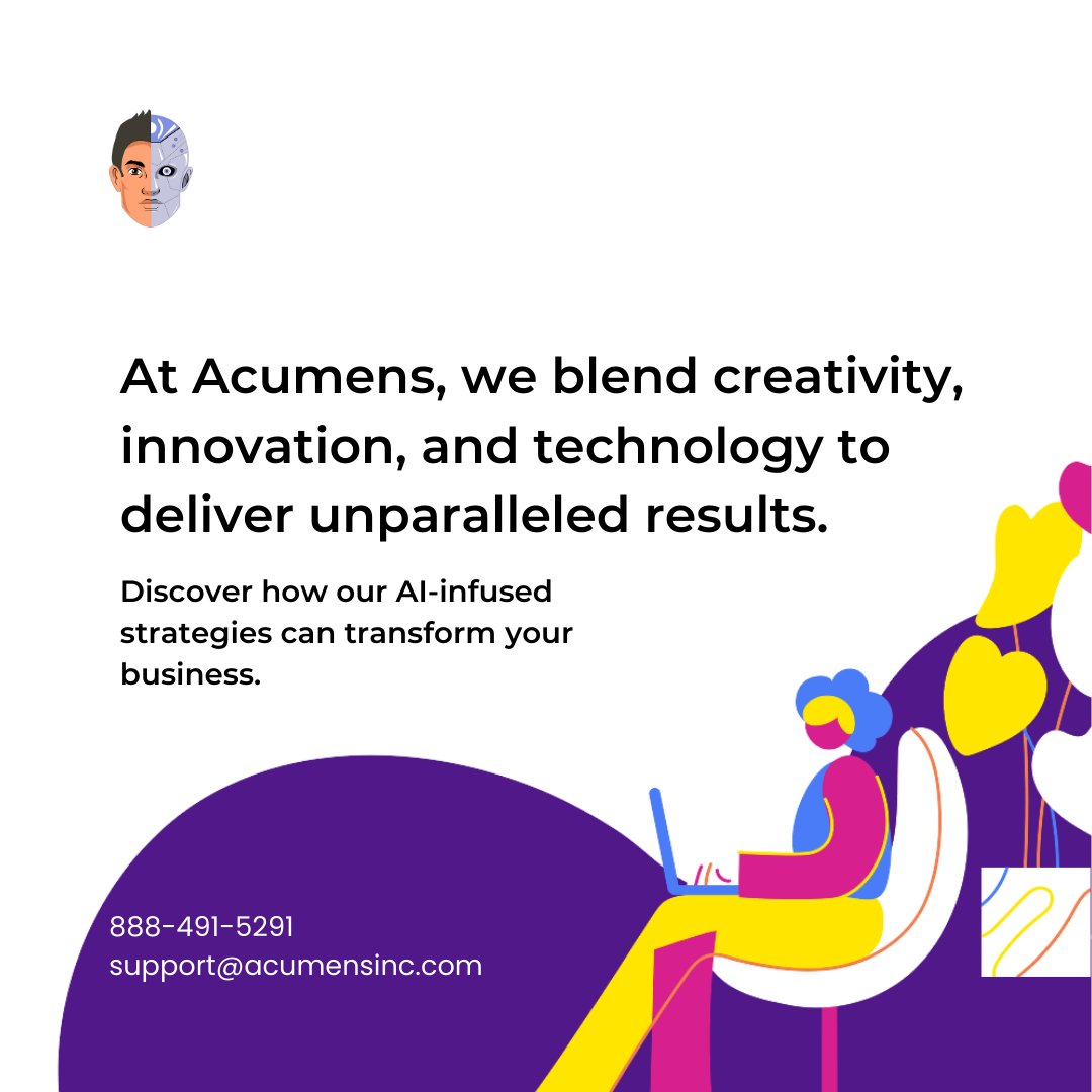 AcumensmediaInc's tweet image. AI is not just a trend; it&apos;s the future redefined 💡 #FutureIsAI #Innovation