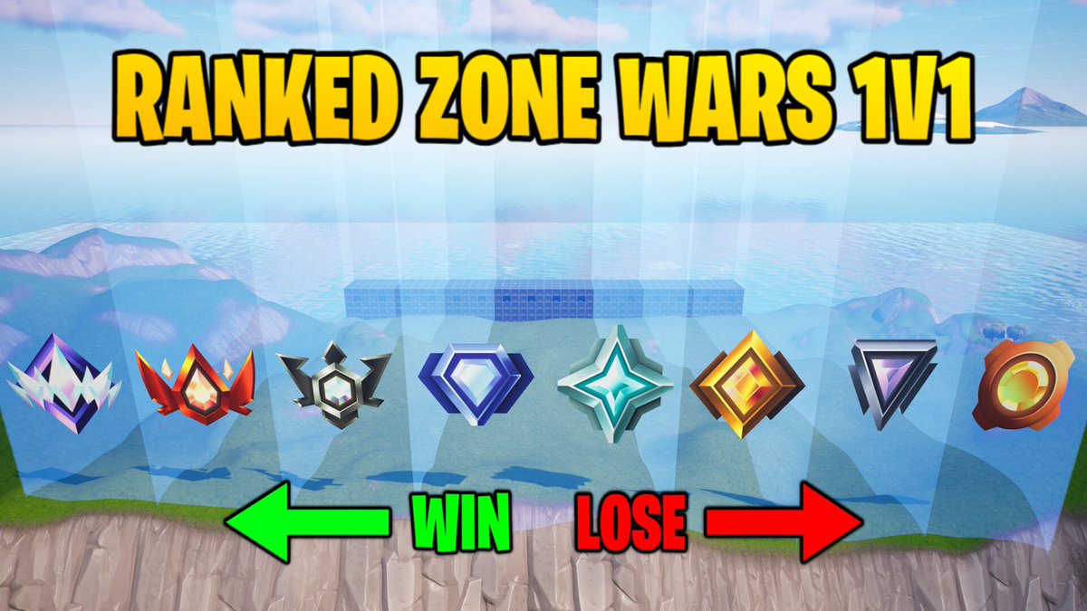 The Creative Cartel's first map is out now. 

1v1 Ranked Zone Wars with a totally new ranking system. Be sure to check it out asap, favourite the map and RT! Thanks!

Map code: 1921-1545-1439