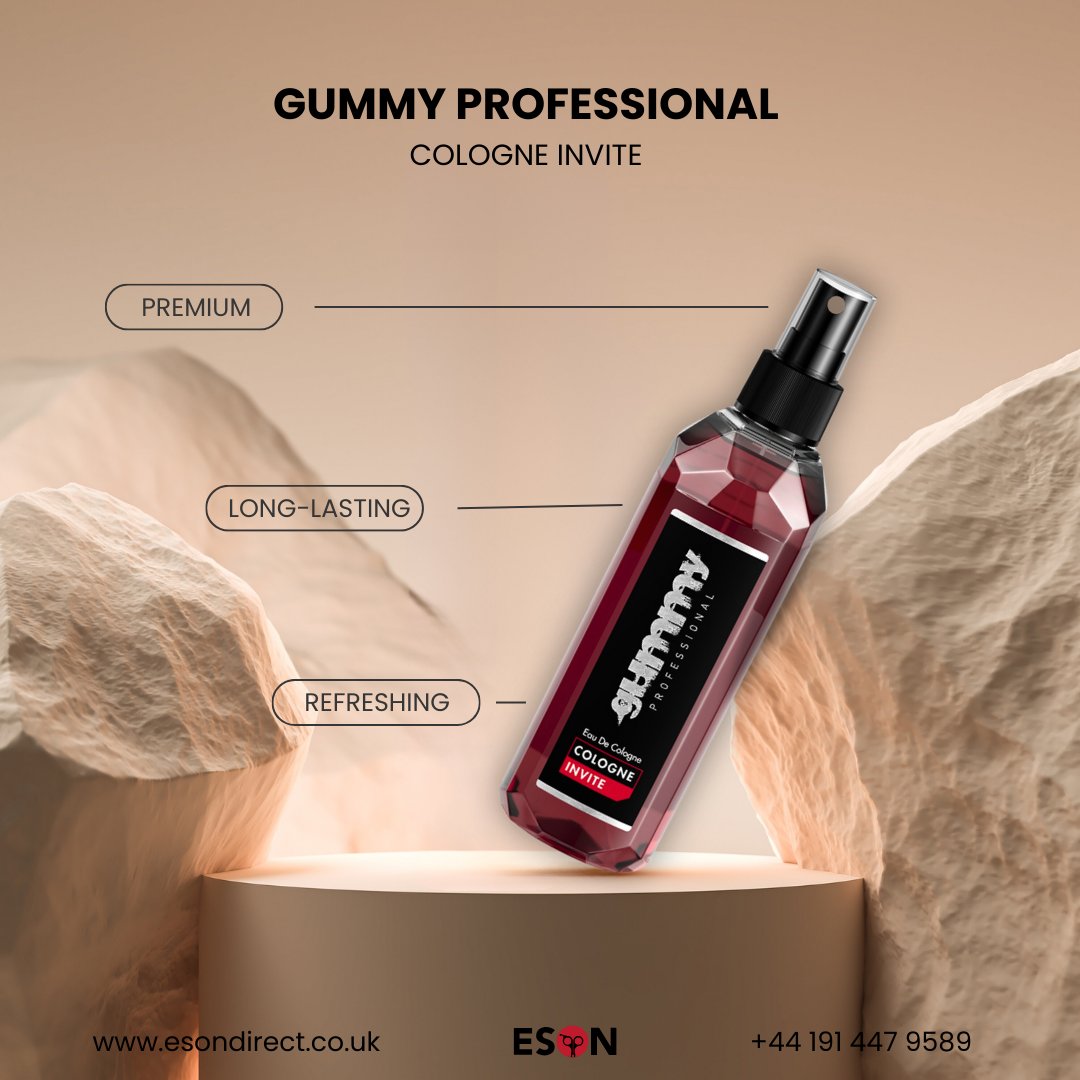 Eson_Direct's tweet photo. Bring Out the Sparkle with Gummy Professional's Diamond Series! 

Change your care routine with Gummy's luxuriously designed and eco-friendly Diamond Series cologne, keeping you refreshed and energised all day 🍃

All Gummy Professional products are available at Eson Direct, the offical UK distributor 🙌🏼

Visit https://t.co/5OB4YfQwH4 now for a luxurious touch in your daily care ✨

#gummyprofessional #colognes #barbersupply #barberuk #salonsupplies