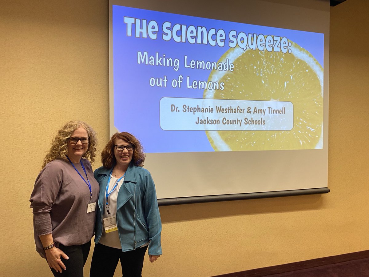 Another great JCSS Science Duo presenting at #GSTA24 Conference ⁦<a href="/GSTANews/">GA Science Teachers</a>⁩ ⁦<a href="/JCSchoolSystem/">Jackson Co. School System</a>⁩