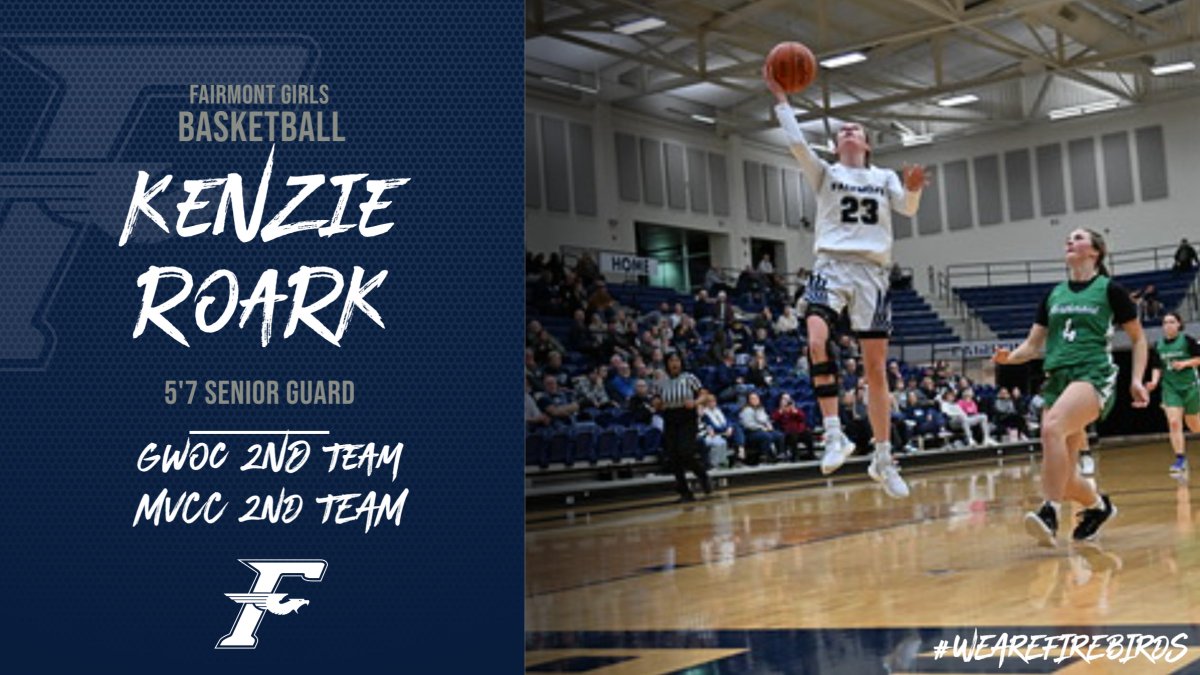 Congratulations to @MckenzieRoark on being named 2nd Team <a href="/GWOC/">GWOC Sports</a> and also 2nd Team MVCC.  A big honor for our 4-year starter who also came-off a major injury!  A true Warrior!  Congrats Kenzie!
#WeAreFirebirds