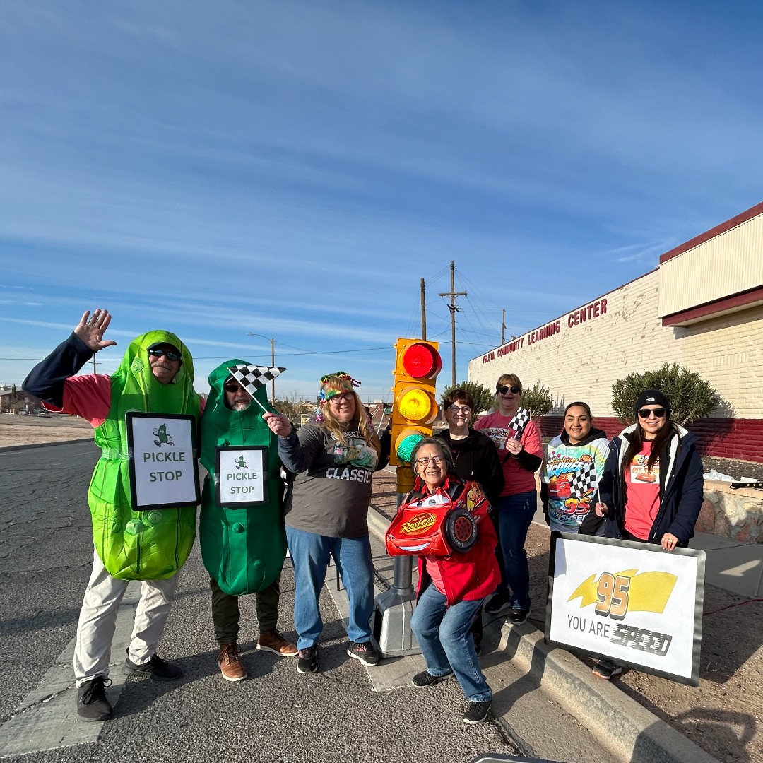 BorderRAC's tweet photo. MRC and BorderRAC supported El Paso Marathon runners this past weekend at Mile Marker 14. We had a great time at our Lightning McQueen water station and cheering on the runners congratulations to everyone who participated. #epmarathon2024 #mrc #borderrac #heartmonth https://t.co/iKRPP137dO