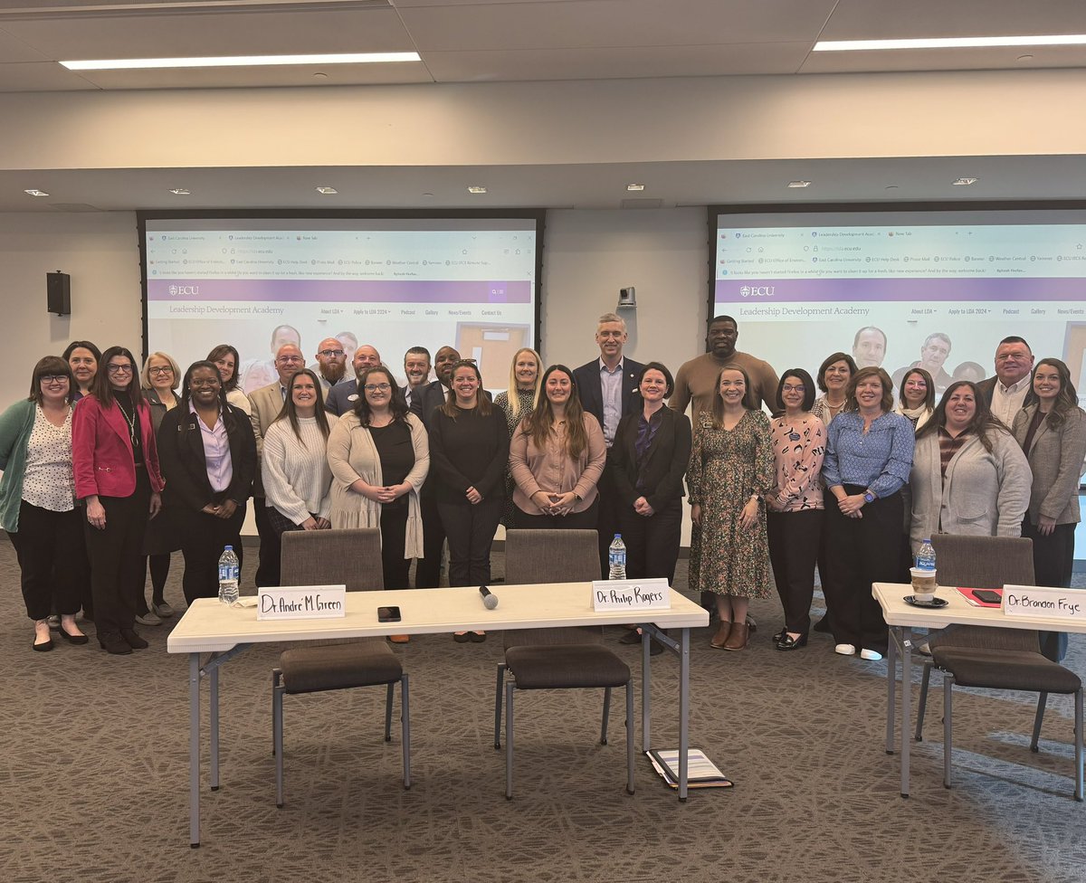 #ECU is living out its future focused, innovation driven strategic plan by preparing the next generation of leaders. I enjoyed spending time with some of our students, faculty, and staff from across the institution. 🏴‍☠️