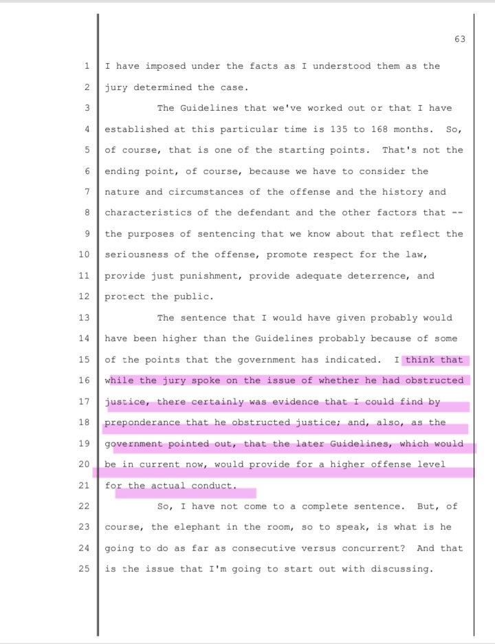The judge ignored the jury's acquittal and sentenced R on acquitted conduct. Unfair!!