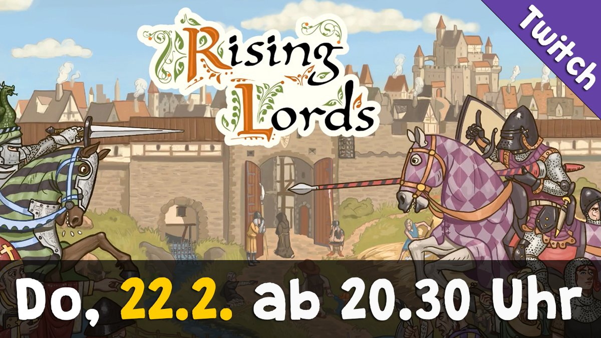 Steinwallen's tweet photo. Nach 3 Wochen Streampause gehts heute endlich wieder los! Wir machen da weiter, wo wir aufgehört haben: Mit Mission 5 von #RisingLords. Zur Feier des Tages verlose ich außerdem noch ein Key für das heute erscheinende #Inkulinati. Bis gleich auf Twitch: https://t.co/GXH2MRbN82 https://t.co/sPLGXGEixu