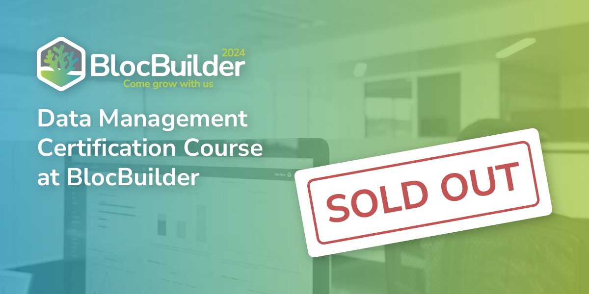 agencybloc's tweet photo. Our inaugural certification course has SOLD OUT!! 🤯 

Limited tickets are still available for the full BlocBuilder 2024 conference. Grab your ticket to BlocBuilder 2024 before they are gone!

🎟️ https://t.co/uICR0ZcFiT

#agencybloc #blocbuilder #insurtechconference https://t.co/eVj8wLMM6s
