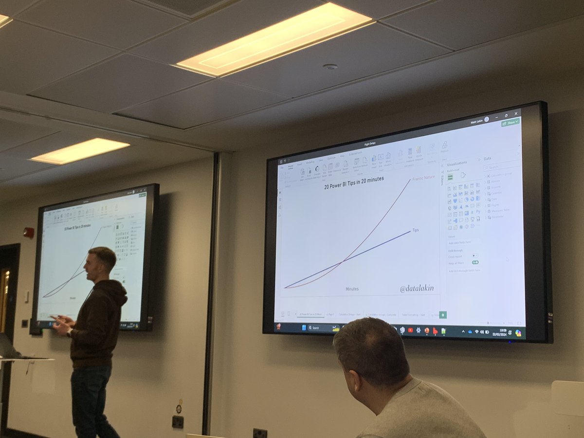 Owen Mitchell (@dataairec) on Twitter photo Getting back in to the user groups with <a href="/datalakin/">Matt</a> getting into 20 tips in 20 minutes Getting back in to the user groups with <a href="/datalakin/">Matt</a> getting into 20 tips in 20 minutes