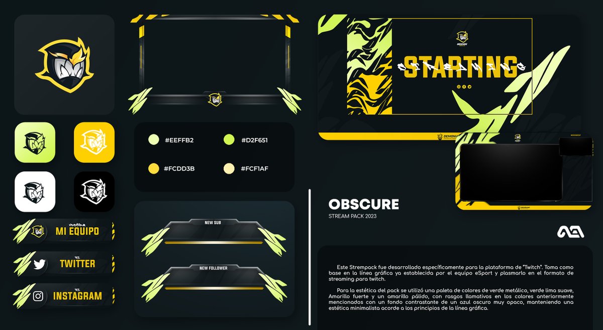 Client Work Project <a href="/ObscureClub/">Obscure Club</a> .
Stream Pack. 

Proyecto en HD:behance.net/gallery/943809…