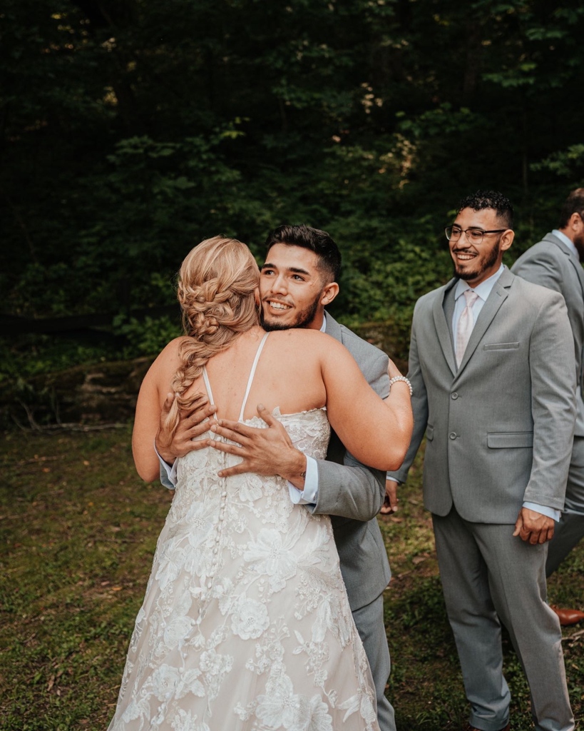 About this post: This is a first look between the Bride and the Groomsmen! For you guys getting married out there, choose those groomsmen that care for your future spouse like you do!