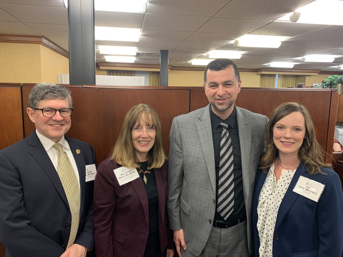 Spectacular day of @inacc @cardiology advocacy at the Indiana Statehouse! @Vijayrao7474 @drparinpatel @Emily_E_Keltner @AngelaRaymer22 @JClaryMD @AnkurKalraMD @MinnowWalsh @EdwardFryMD @KayMorrisMong