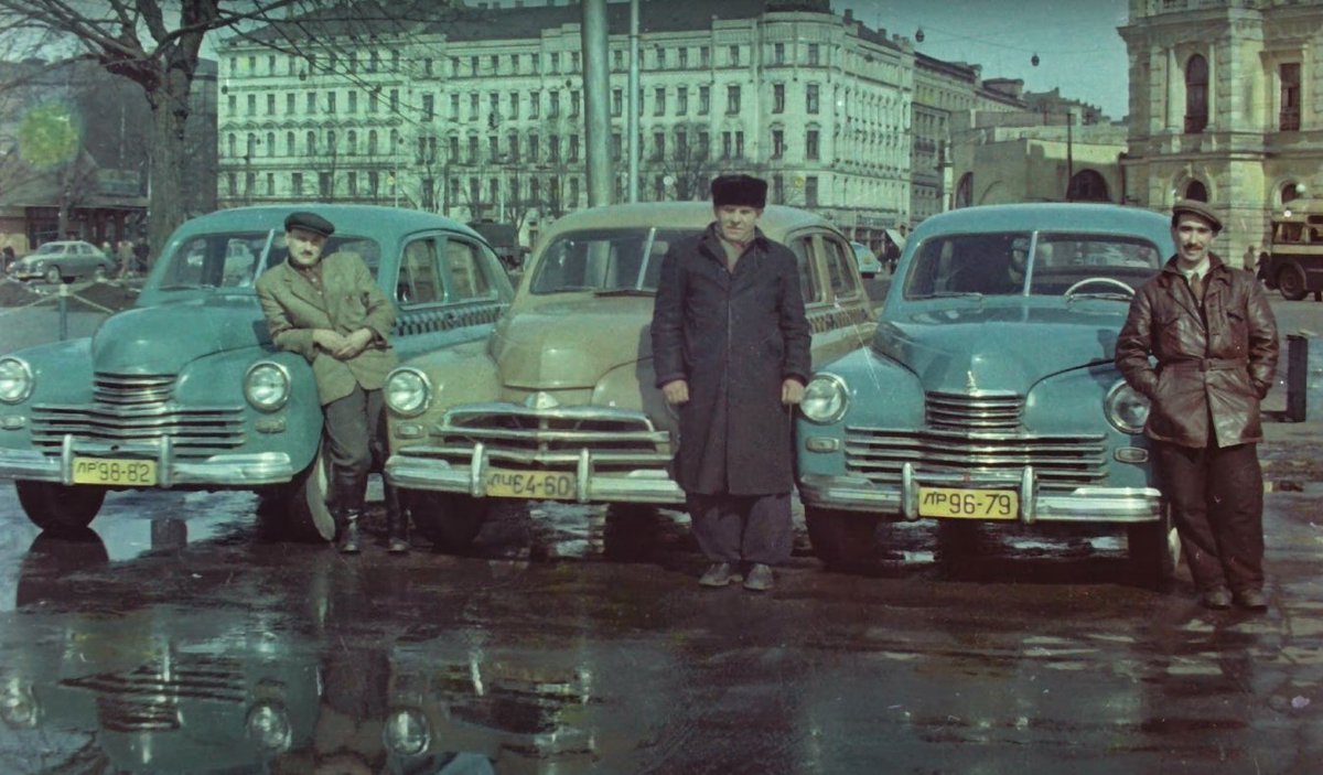 Taxi services in "Soviet" Riga - the drivers look like they are all from KGB Central Casting. #Latvia #Baltics
