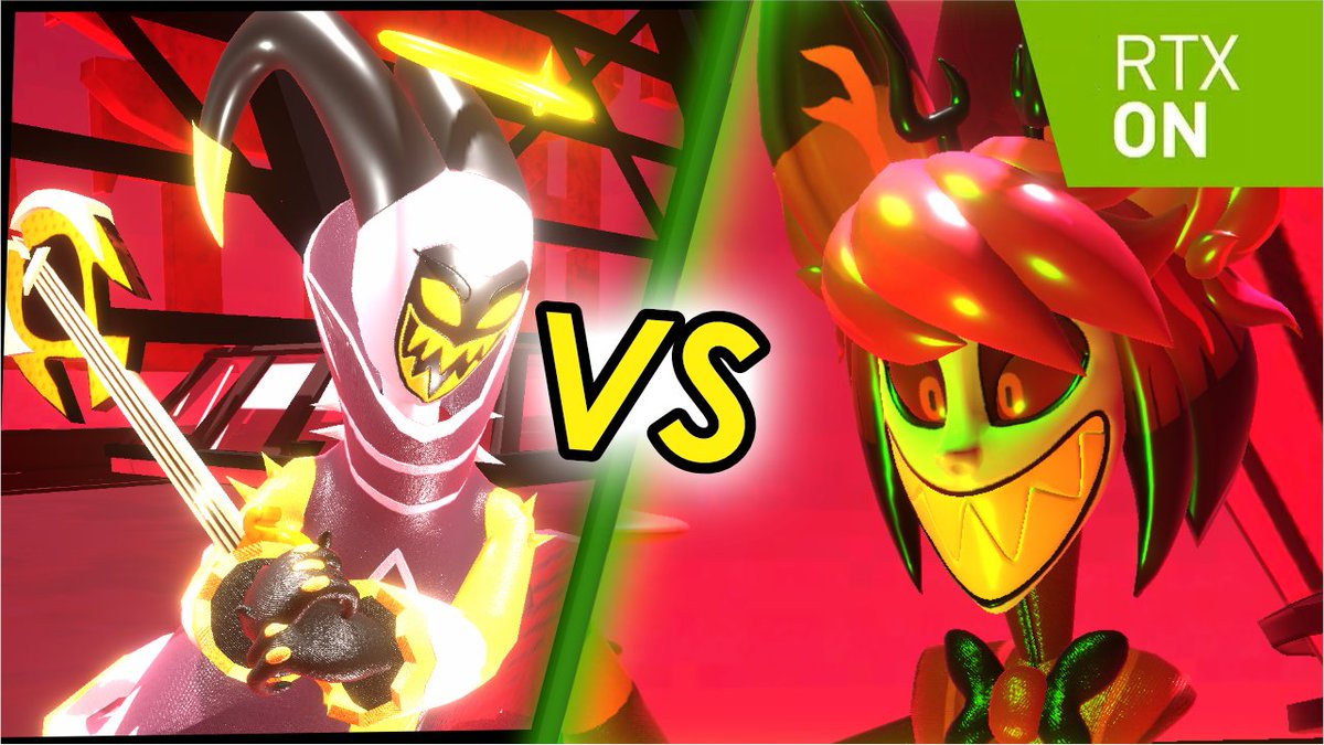 I made this fan-game🤩of the final battle between 🔥#Alastor and #Adam☀️ from #HazbinHotel ❤️

However, this time you'll play as Alastor to defeat Adam.
What do you think?🐈

Game link (free): gamejolt.com/games/Hazbin-H…

#gamedev #indiegame #fangame