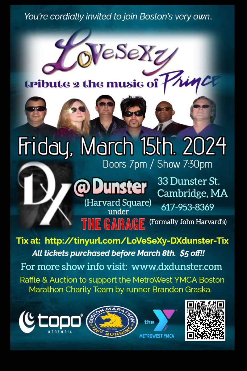 @LoVeSeXy_band Tribute 2 Prince at DX@dunster 3/15/24. fb.watch/qnlEZB-ZXN/ via @FacebookWatch