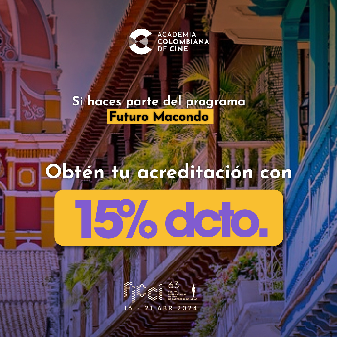AcademiaColCine's tweet image. 📢 ¡Beneficios exclusivos para los miembros activos de la Academia!

Para obtener más información regístrese en el link: docs.google.com/forms/d/e/1FAI…

#FICCI63 #CineColombiano #Cine #Colombia #AudiovisualColombiano #FICCI #FilmFest #FestivalDeCine #Descuentos #Cine