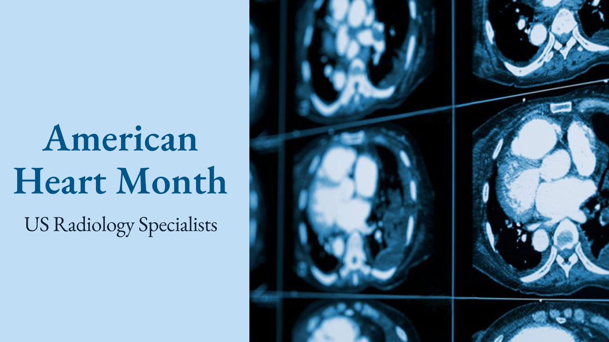 Heart disease remains the #1 cause of death of men and women. During #AmericanHeartMonth, we're proud that advanced cardiovascular imaging - including calcium scoring, echocardiograms and cardiac MRI - supports the early identification, diagnosis and prevention of heart concerns.