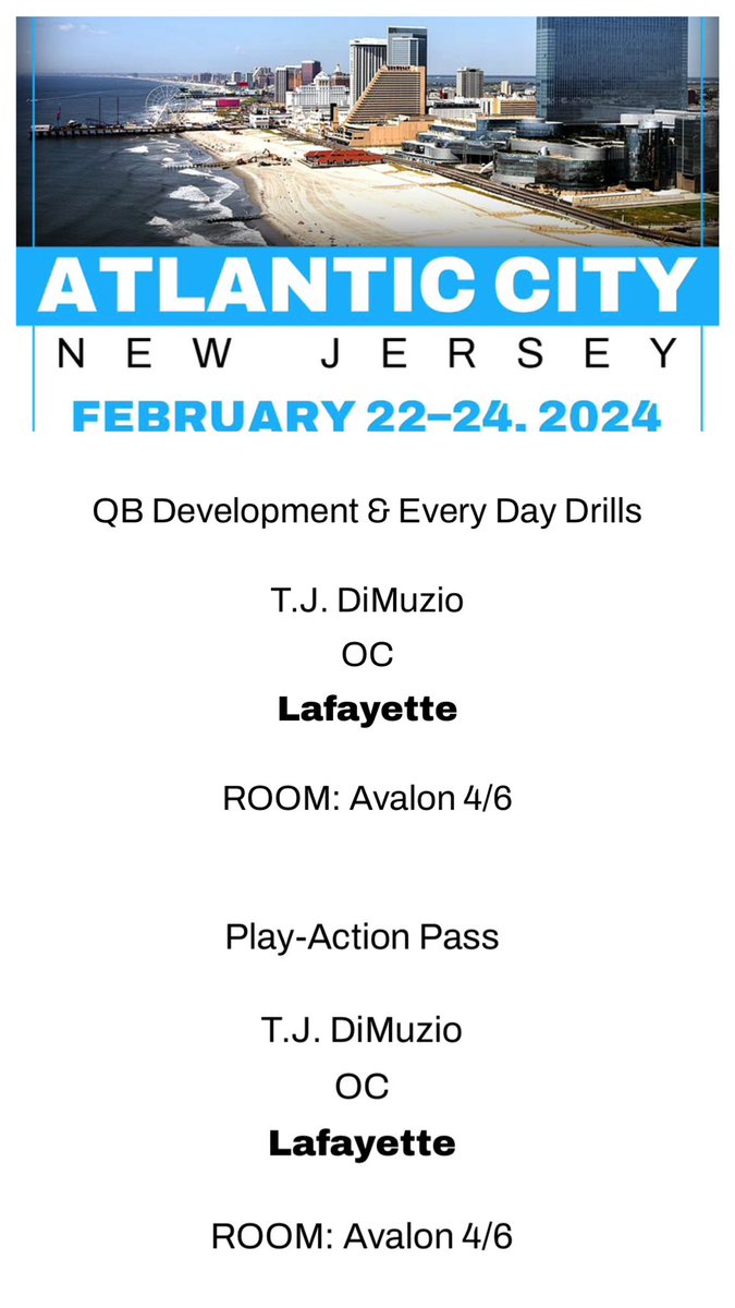 Looking forward to tomorrow! Speaking at 130 and 245. @GlazierClinics #climbthehill 🏈🏈🐆🐆