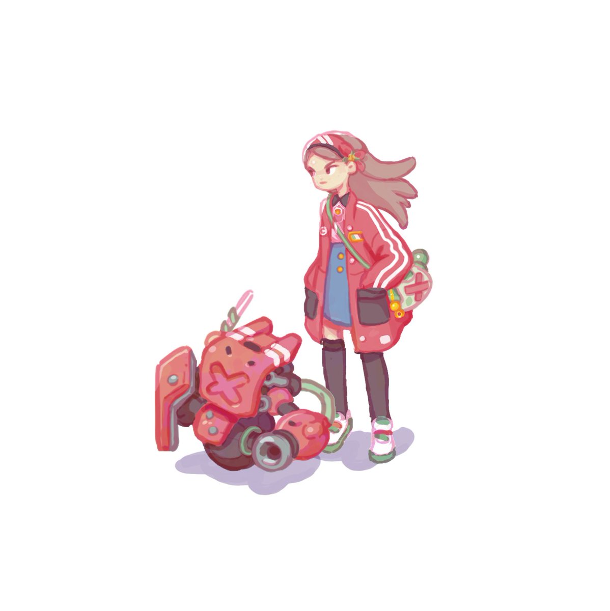 Jaymusaurus's tweet photo. 4 new characters for the Robot Quest Arena expansion being made by @wwizardgames !  Inez is a brand new character while I made slight adjustments to existing characters (Markus, Matilda, and Tito). https://t.co/m4p2A8tMIO