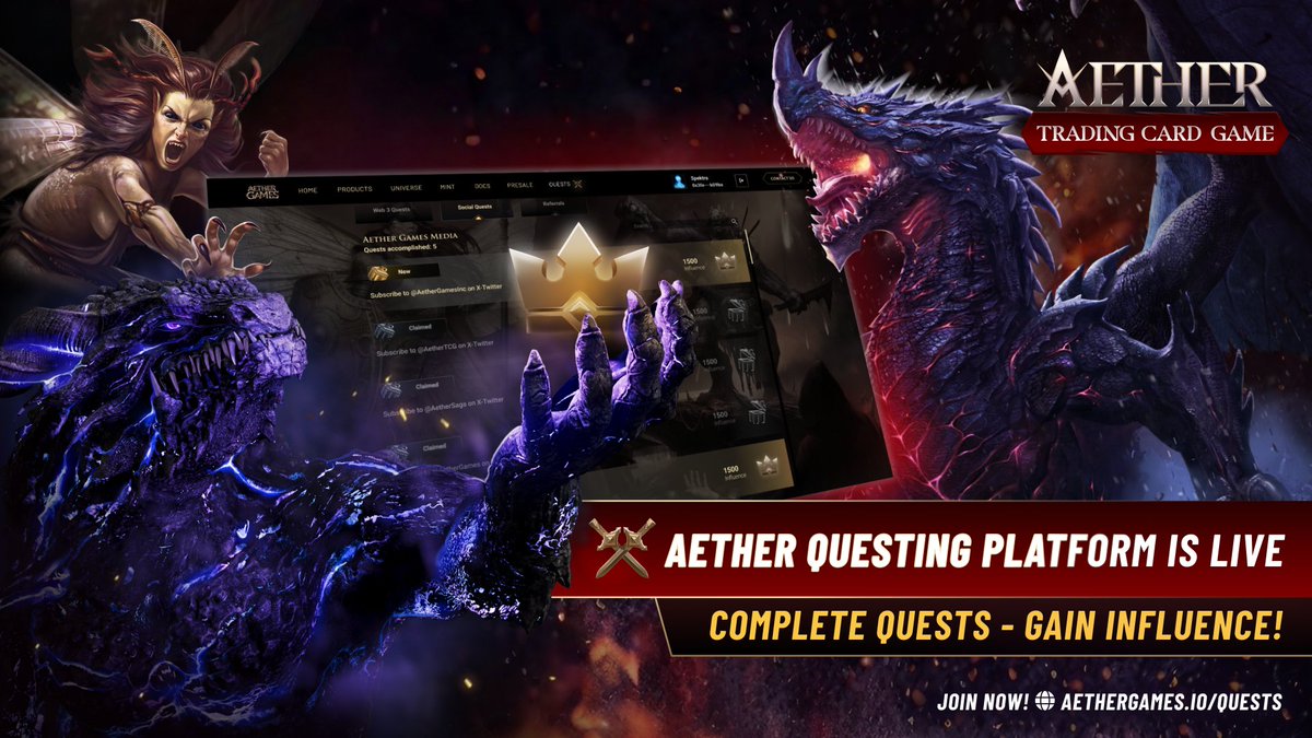 Aether Games tweet media