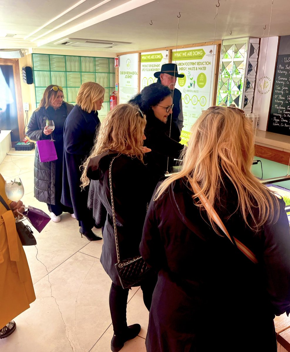 Delighted to welcome the @reiimagine group from 🇨🇦 & 🇺🇸 to @ODRKillarney today. Lunch in O’Donoghue Public House, followed by cocktails in Pig’s Lane & a tour of Killarney Urban Farm. We hope you enjoy the rest of your visit to Kerry 💚💛
#ODonoghueRingCollection #MeetInKerry