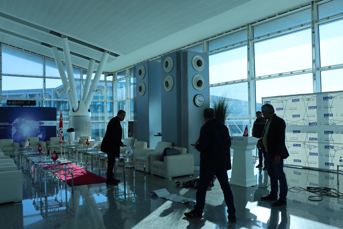 enfidhaairport's tweet photo. Preparations for the Arab Day of Tourism Celebration
#visittunisia🇹🇳🌞 ⛱️ 🏝️ ⛳
#DiscoverTunisia
#enfidhahammametairport 🛫✈️ 🛬
#aéroportenfidhahammamet🛫✈️🛬
#tavtunisie
#FTH
#FTAV
#FI2T https://t.co/jGTArL3mMg