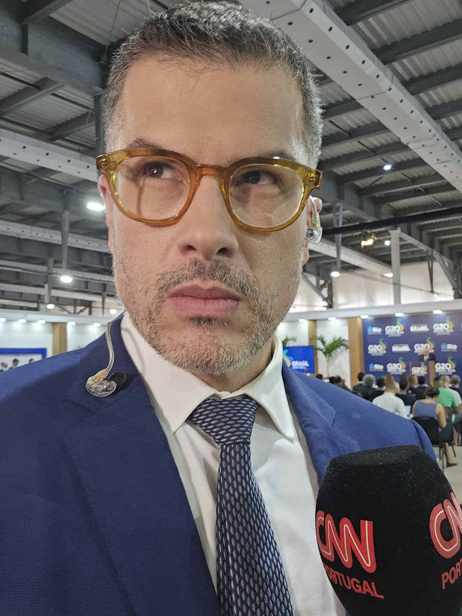 #G20Brasil #repórter <a href="/cnnportugal/">CNN Portugal</a> #correspondente