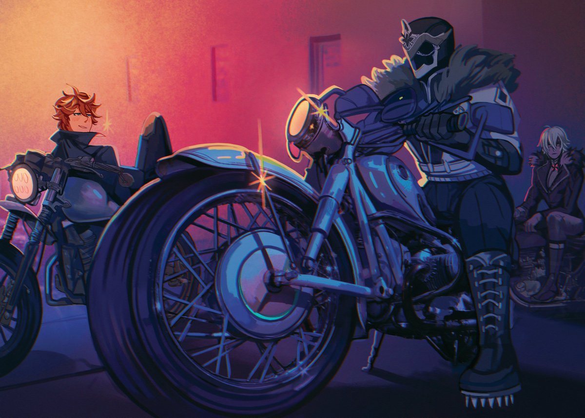 Bearful ๐ป๐ฟ (@megwillart) on Twitter photo Fatui but as Nortorious Biker gang ๐
The full spead modern AU artwork I did for the <a href="/GenshinFanzine/">Daybreak Zine Vol 2 @ Leftovers Period!</a> volume ll that I can finally share
#GenshinImpact | #HoYocreators Fatui but as Nortorious Biker gang ๐
The full spead modern AU artwork I did for the <a href="/GenshinFanzine/">Daybreak Zine Vol 2 @ Leftovers Period!</a> volume ll that I can finally share
#GenshinImpact | #HoYocreators