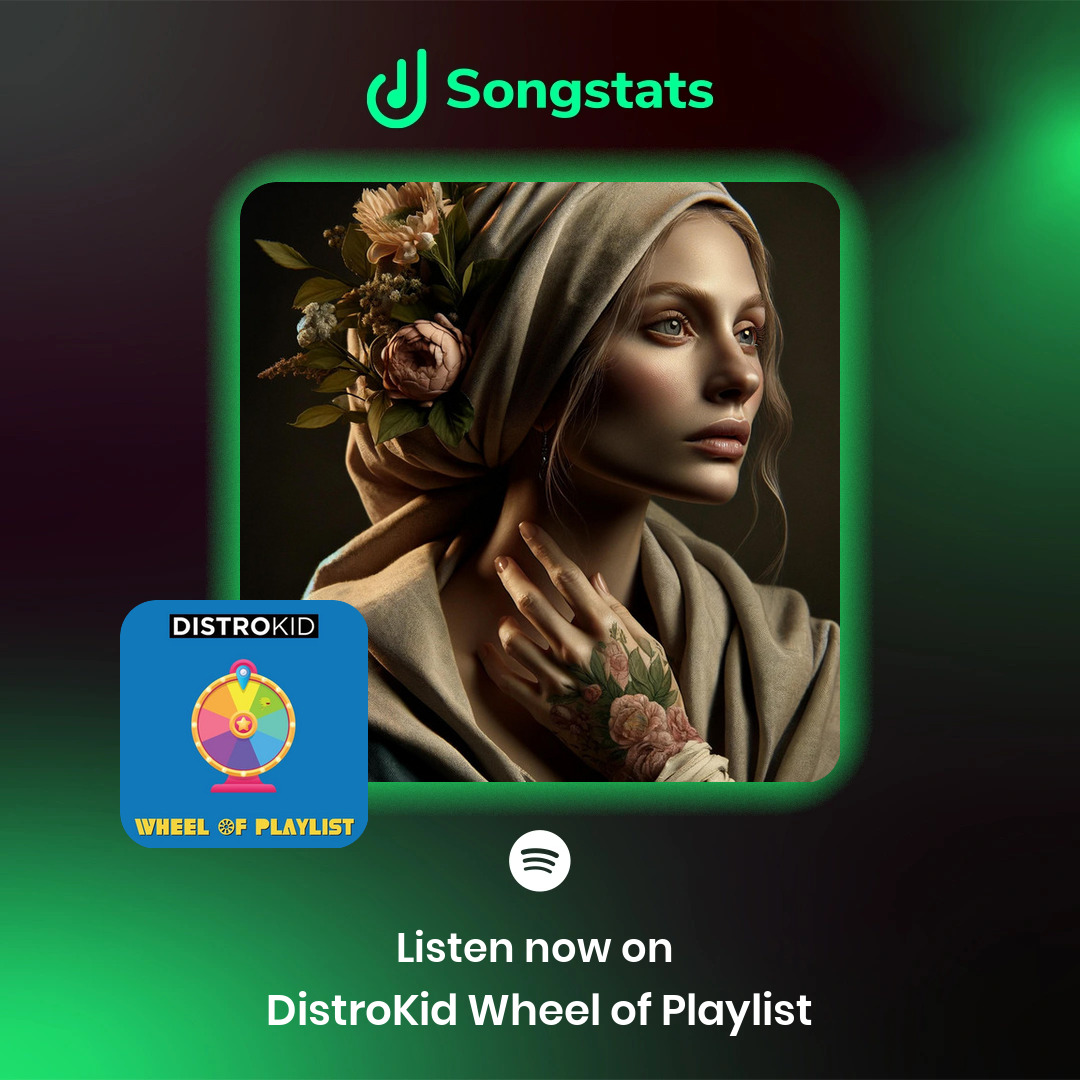 SongstatsApp's tweet image. @onewaycurrent Aww yeah!! "All The Would" was added to 'DistroKid Wheel of Playlist' with over 389K Followers on Spotify! Check out the full stats on Songstats.