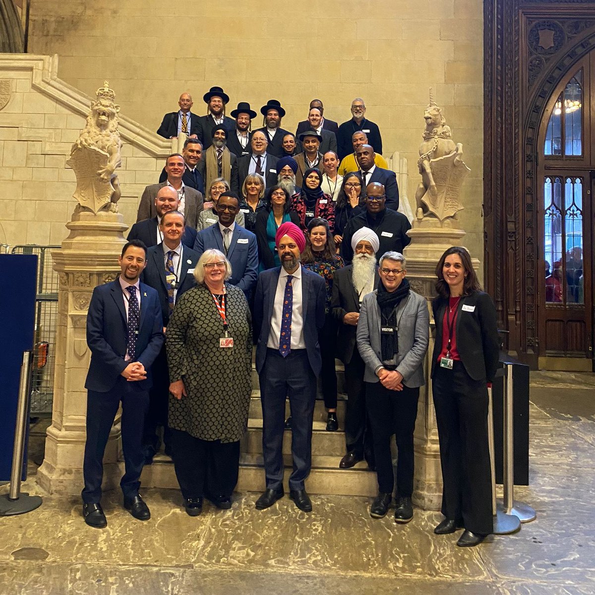 Drinking tea &amp; talking to faith leaders is a great way to spend an afternoon. Here are some of them - what a lovely bunch!