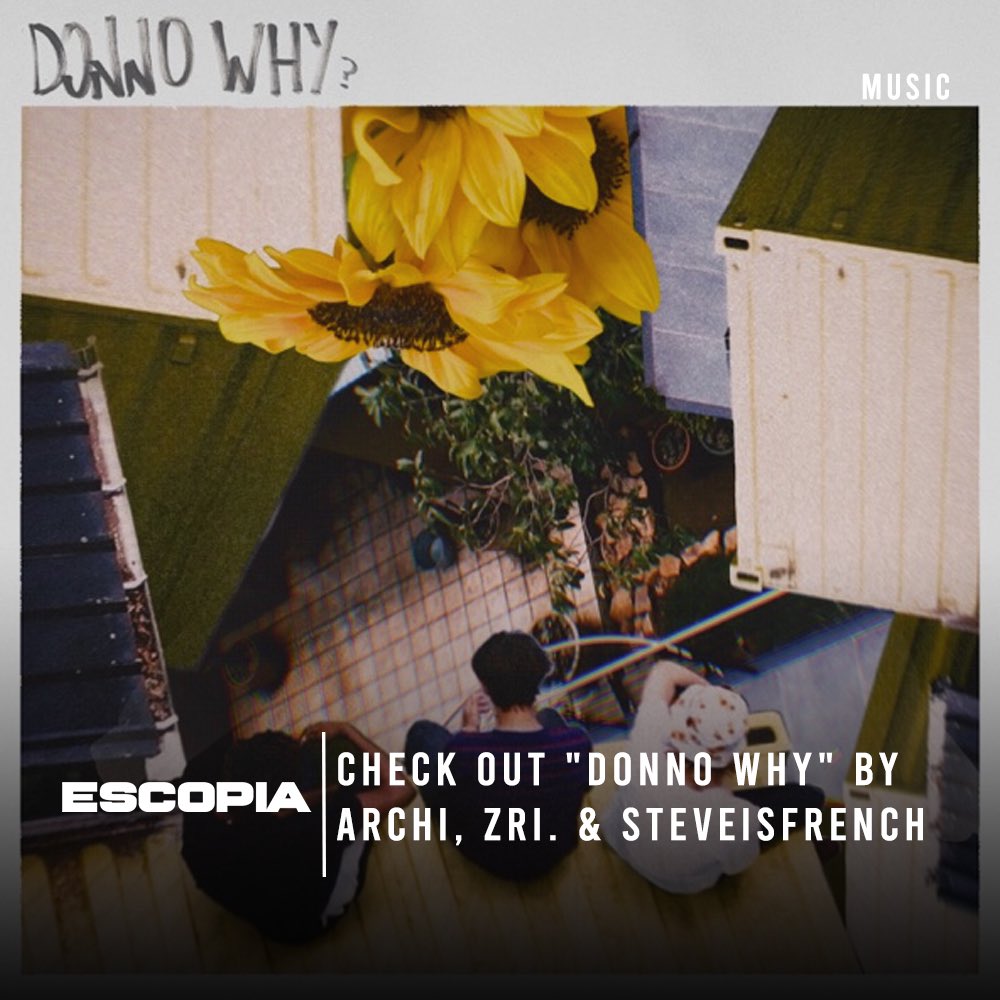 EscopiaZA's tweet photo. Bringing the mellow and summer feels in one track is @archiwrldwide, @ZRITHEWICKED and @steveisfrench in their latest track “Donno Why”.✨
Read full article here📲: https://t.co/0f7K7t1k8K
#donnowhy #archi #zri #steveisfrench #music https://t.co/V8t2seaf3S