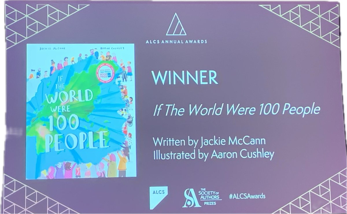 Emms1111's tweet photo. Congratulations @CushnDoodle and @jac_mccann for WINNINGThe ALCS Educational Writers’ Award 🥇 #ALCSAwards @FarshoreBooks https://t.co/jGnQs6toK8