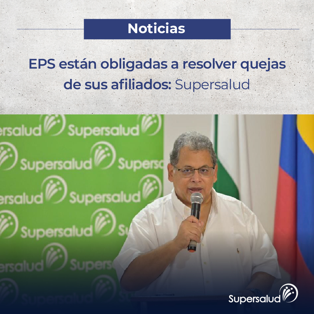 #Noticia🗞️| La Supersalud ha recibido más reclamos de usuarios de varias EPS en los últimos meses debido a problemas de atención médica y acceso a servicios de salud. El Superintendente <a href="/ulahybeltran/">Ulahy Beltrán López</a> hace un llamado a las EPS a mejorar la atención.

➡️bit.ly/3UTbusb