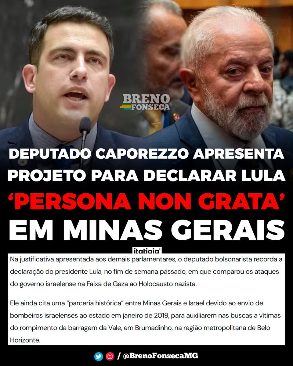 Lula não é bem-vindo em Minas Gerais!