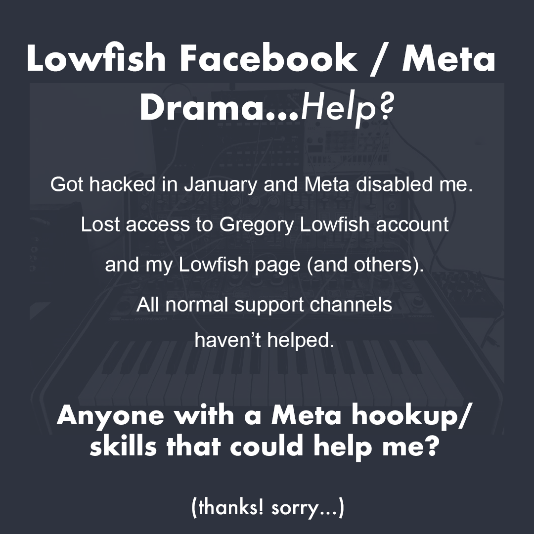 Lowfish tweet media