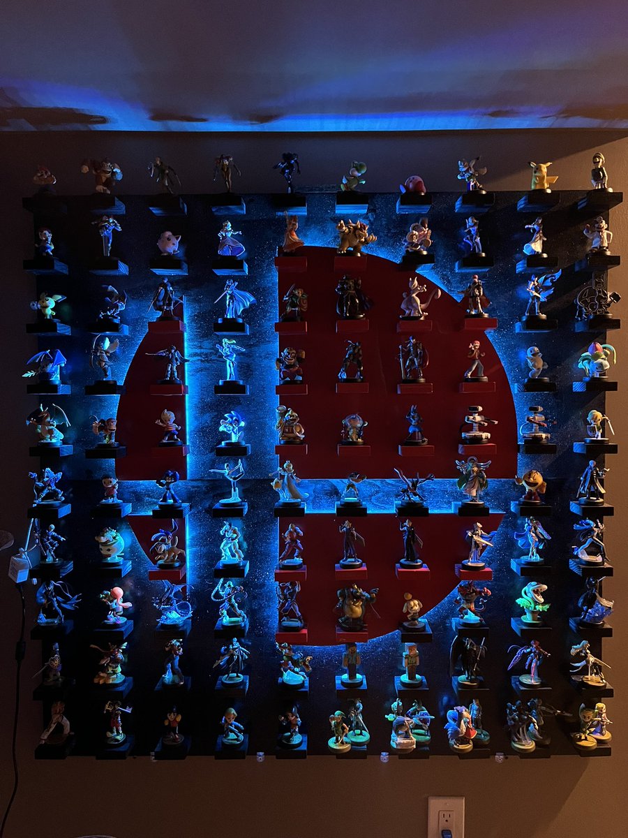 patsullivan71's tweet photo. The collection is complete! Thanks a lot to @AmiiboNews for good deals to finish it out. #amiibo https://t.co/ENsjlMxF0N