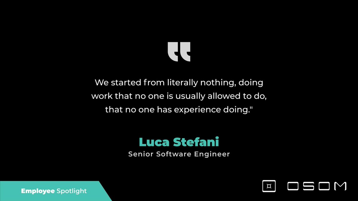 OSOM's Luca Stefani is a director at LineageOS, a lover of small phones, a life-long student, and the subject of today's Employee Spotlight Interview: osomprivacy.com/chronicles/sen…
