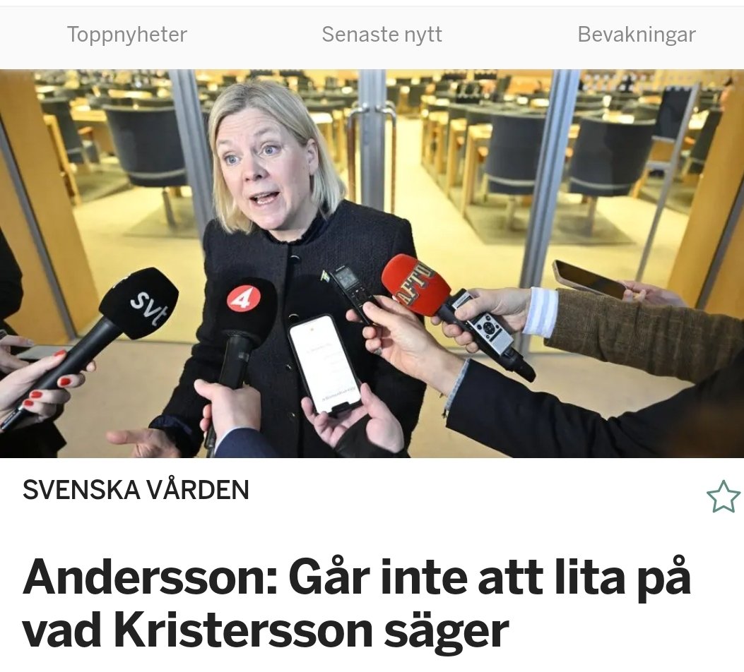 Ljuger om El Haj tills det blir ohållbart, ljuger om att ha ljugit om El Haj, ljuger om uttalanden om Henrik Jönsson, ljuger om Sveriges regering i utländska tidningar, ljuger om att ha ljugit i artikeln. 
Känner då att det är en bra idé att anklaga statsministern för att ljuga.