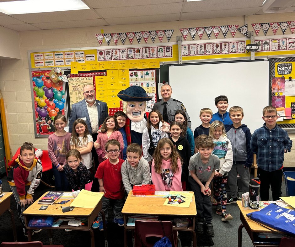 What an exciting Keystone Classroom Initiative visit to Foot of Ten Elementary School in #BlairCounty yesterday! Thank you to everyone who joined us! 
#Promise250PA #KeystoneClassroomInitiative #KCI