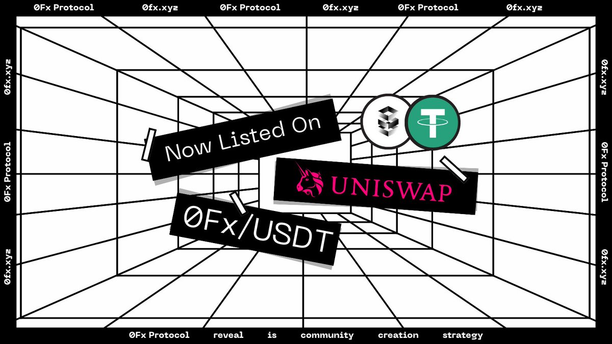 0fxprotocol's tweet photo. 🚀 Successful Migration Alert! 🚀

🎉 We've successfully migrated to Uniswap, boosting our token's liquidity value to $1.8 by utilizing the entire TVL collected.

💸 Trade the 0Fx token now on Uniswap (Adresse):  0xA6A477011366C7149c351fBd705795Ff1936DDd7

📣 Promotions are coming tomorrow, get ready to make some noise!

#Uniswap #0FxToken #CryptoTrading 📈🔄