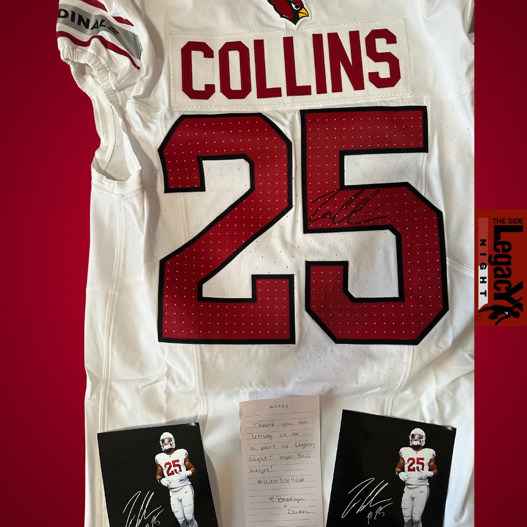 JUST ADDED TO WSA LEGACY NIGHT AUCTION: Arizona Cardinals Outside Linebacker, ZAVEN COLLINS Signed Authenticate Autographed Jersey! Want a chance to win this? See below. REGISTER: app.galabid.com/legacynight24/… DONATE/PARTICIPATE: wsasoccer.org/legacy-night#