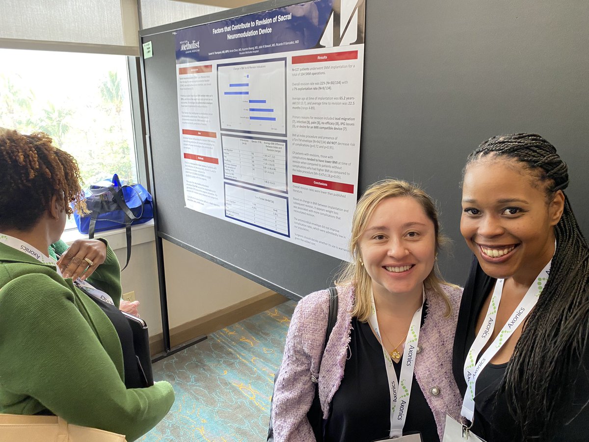 Ricardo R Gonzalez MD (@rrgonzalezmd) on Twitter photo Did you know that weight loss is associated with increased risk of #SNM revisions? Work presented by <a href="/DrNikkiThompson/">Nikki Thompson, MD, MPH</a> at #SUFU2024 <a href="/sufuorg/">SUFU</a> <a href="/HMethodistUro/">Houston Methodist Urology and Residency Program</a> <a href="/JulieNStewartMD/">Julie N.Stewart MD</a> <a href="/NatHernandezB/">Natalia Hernandez MD</a> <a href="/UroAnnie/">AnnieChenMD</a> <a href="/KKseattle/">Kathleen Kobashi</a> Did you know that weight loss is associated with increased risk of #SNM revisions? Work presented by <a href="/DrNikkiThompson/">Nikki Thompson, MD, MPH</a> at #SUFU2024 <a href="/sufuorg/">SUFU</a> <a href="/HMethodistUro/">Houston Methodist Urology and Residency Program</a> <a href="/JulieNStewartMD/">Julie N.Stewart MD</a> <a href="/NatHernandezB/">Natalia Hernandez MD</a> <a href="/UroAnnie/">AnnieChenMD</a> <a href="/KKseattle/">Kathleen Kobashi</a>