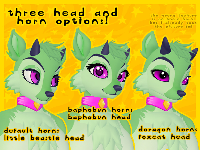 (FINALLY) listed some ixi mods i made a while back! comes in 11 colors for any sluv body, plus mor little beastie, ruf baphobun, or hp foxcat!
marketplace.secondlife.com/p/MUMOO-Ixi-Fa…