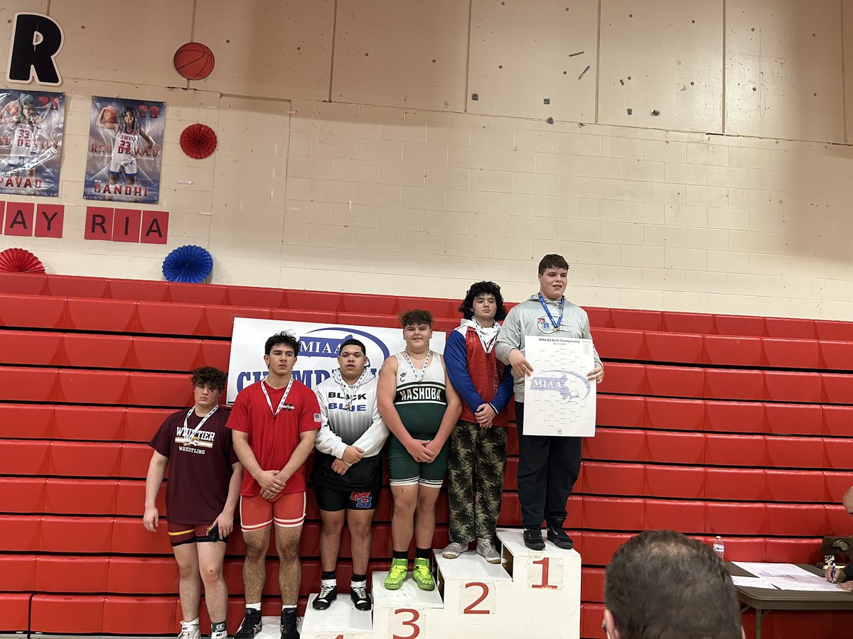 TyngWrestling's tweet photo. We finished 3rd as a team today at the Division 2 North Sectionals!

Big props to our 3 Champions on the day - Amauri Hernandez, Nick Nicosia, and Drew Richardson!

Placers were…
Spencer Teneriello 🥈
Carter Johnson 🥉
Charlie Maraganis 🥉
Dylan Walker - 5th
Tom Collins - 6th https://t.co/3OpdfqdCT6