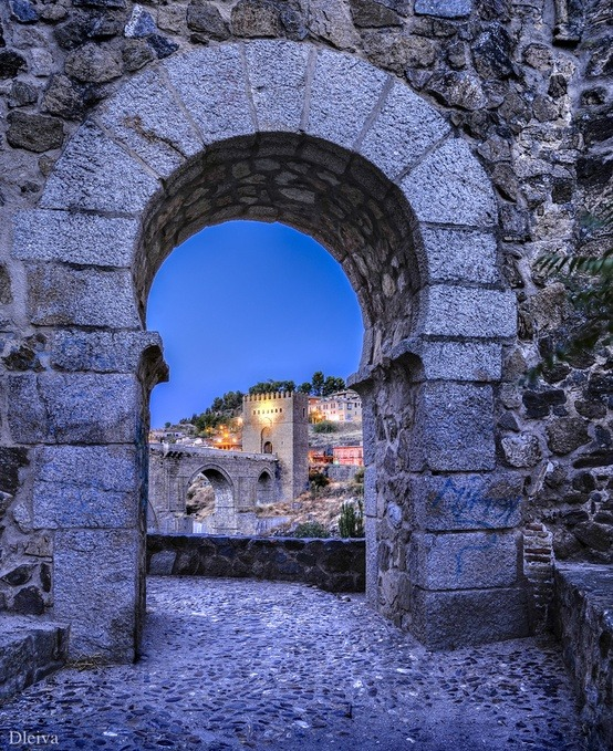 Ancient Arch, Toledo, Spain #AncientArch #Toledo #Spain brysonmills.com
