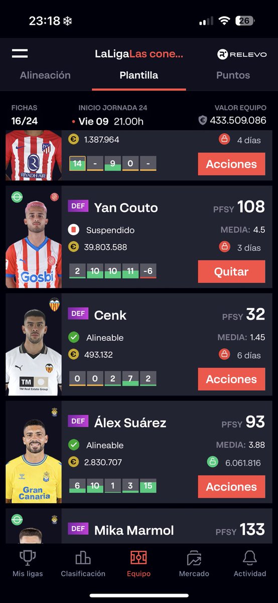 RoniiN_8's tweet photo. @sr_minguez @conanledesma1 @Cadiz_CF @RealBetis @LaLiga @LaLigaFantasy @relevo Adivina a quien puse y a quien no, nivel experto 🤣 https://t.co/iNQo94cxno