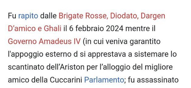 theglassisblue's tweet photo. Adesso voi mi dite come potremmo mai spiegare a chi non è italiano perché sosteniamo che Diodato, Ghali e Dargen abbiano rapito Aldo Moro e rinchiuso nei camerini dell’ariston NO ADESSO VOI MI DITE COME POSSIAMO SPIEGARE UNA COSA DEL GENERE

#SANREMO2024 https://t.co/U0dj9Uz5uq