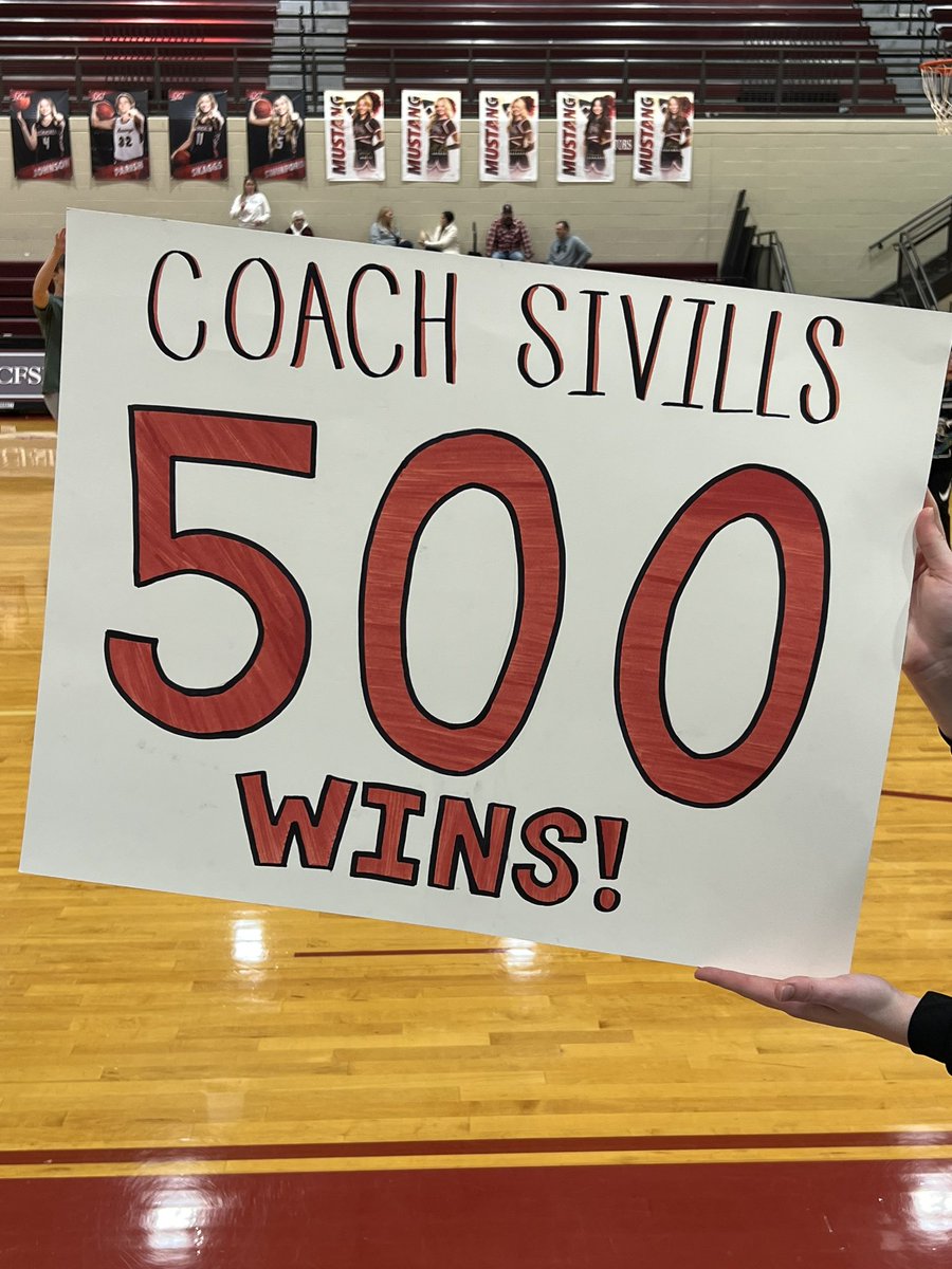 CSivills's tweet photo. Let’s go @Sivills5 - 500 Career Wins. https://t.co/0Tc7u1FScS