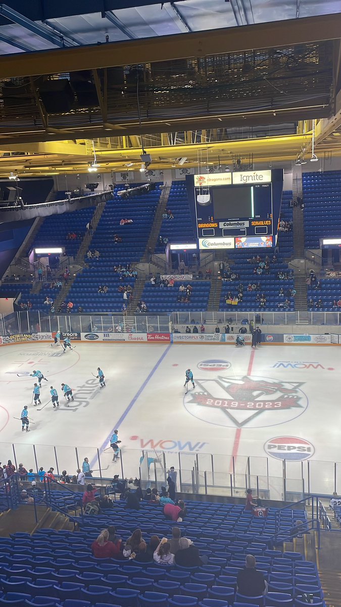 30 mins. to puck ⬇️
Columbus River Dragons 
🆚
Mississippi Sea Wolves
News and Notes 📝:
- The River Dragons look to extend their franchise record winning streak to 13 games
- CRD is 7-0 against MSW this season, tied for their best record against a single opponent this year (BRB)