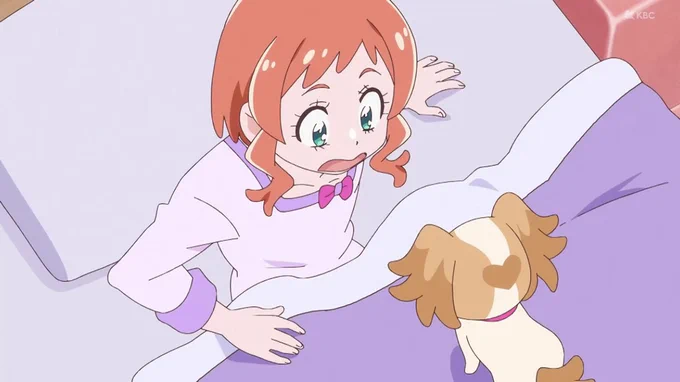 こむぎめっちゃ喋るw  #precure 